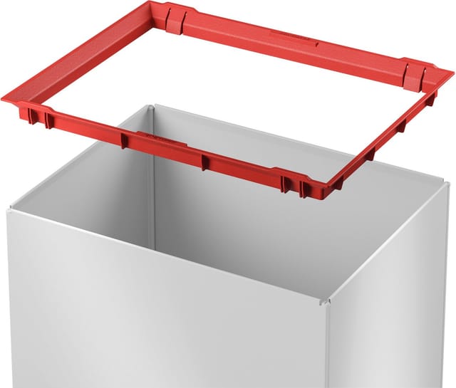 HAILO Abfalleimer »Big-Box Swing XL«, weiß, 52 l - weiss