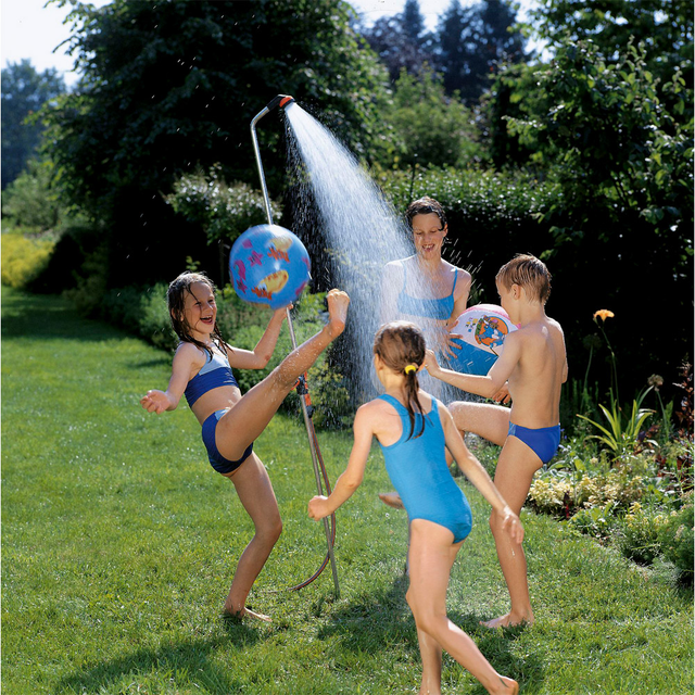 GARDENA Gartendusche, doppelter Brausestrahl, LxBxH: 5,5x20,5x207 cm - bunt