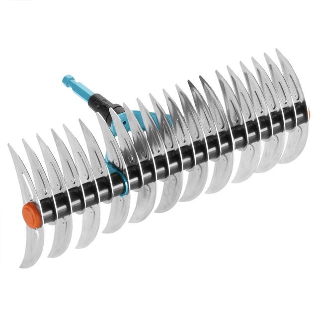 GARDENA Schneidrechen, »combisystem«, 32 Zähne, 35 cm, silberfarben