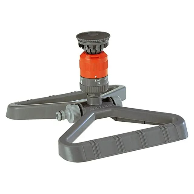 GARDENA Kreisregner, »Comfort Vario«, LxBxH: 28,1x27x6,5 cm, anthrazit/orange - bunt