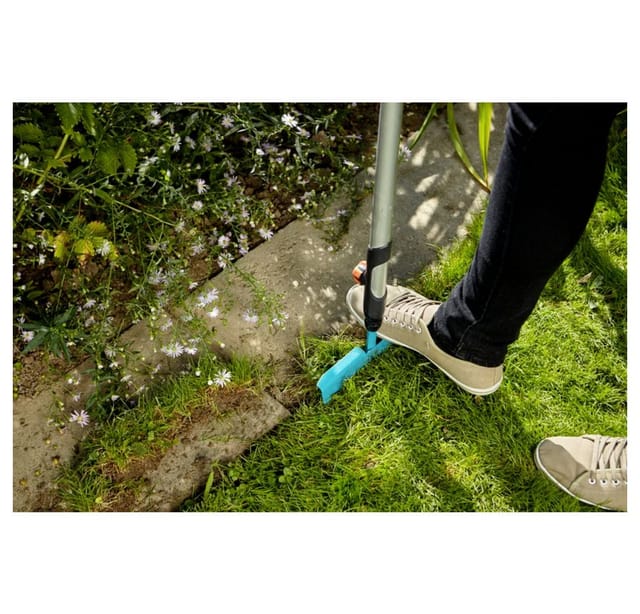 GARDENA Rasenkantenstecher »Combisystem«, Breite: 22 cm, Stahl, für Rasenkanten - tuerkis