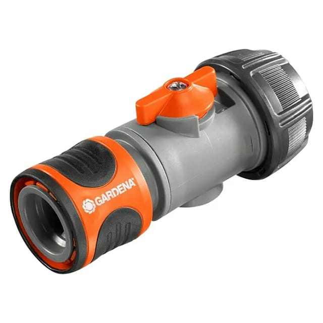 GARDENA Regulierstop, Kunststoff, 3/4" und 5/8", grau - bunt