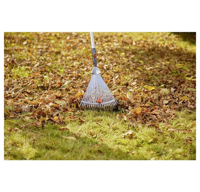 GARDENA Combi-Verstellbesen »Combisystem«, Arbeitsbreite: 30 cm, Federstahl, silberfarben