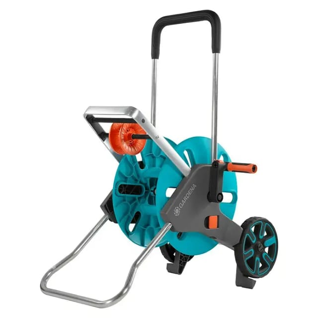 GARDENA Schlauchwagen, Kunststoff, türkis, für max. Schlauchkapazität: 60 m - tuerkis