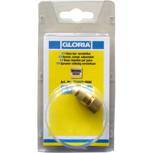 GLORIA Hohlkegeldüse Sprühwinkel 60°, passend für Floratop-combi, Floretta, Messing - bunt