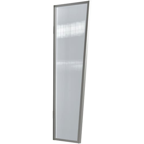 GUTTA Seitenblende, BxH: 60 x 175 cm, silberfarben