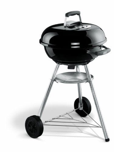 WEBER Holzkohlegrill »Compact Kettle«, Grillfläche: Ø 47 cm, schwarz