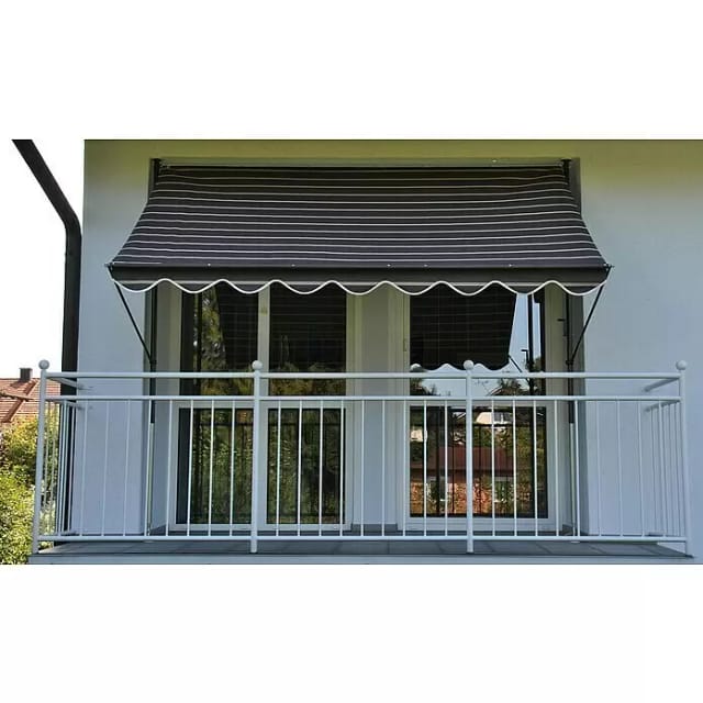 ANGERER FREIZEITMÖBEL Klemmmarkise, BxT: 400 x 150 cm, braun