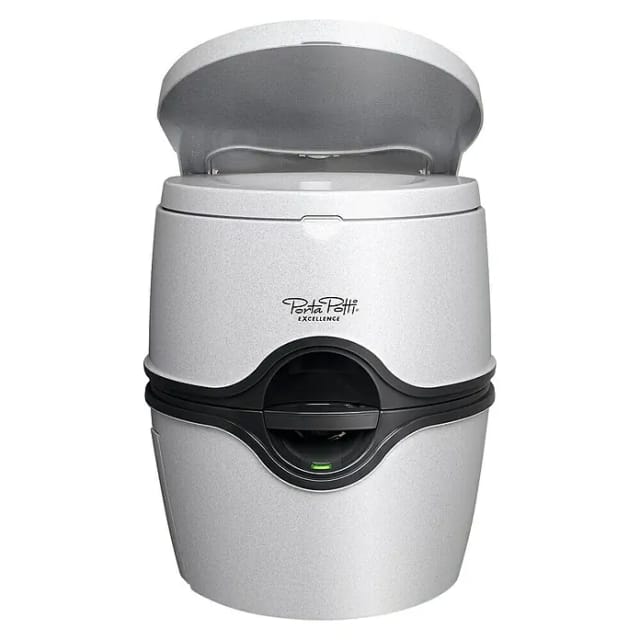 THETFORD Campingtoilette »Porta Potti 565 E« mit Füllstandanzeige und Elektopumpe - weiss