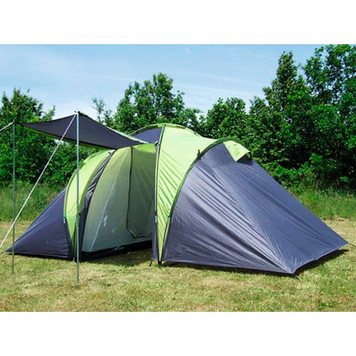 EXPLORER Familienzelt »Sierra 6«, BxHxL: 210 x 180 x 520 cm, mit 2 Schlafkabinen - gruen