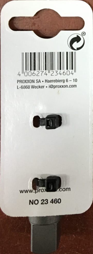 PROXXON Bohrmaschinenadapter, Chrom-Vanadium-Stahl - grau