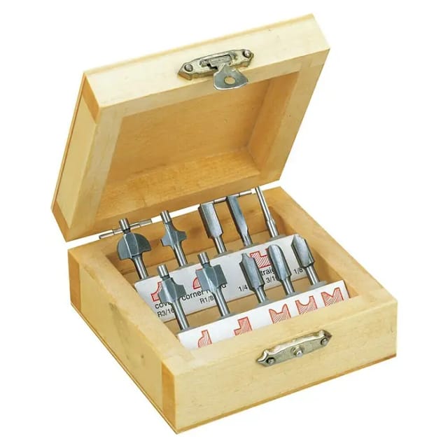 PROXXON Holz-Profilfräserset, Hartmetall - bunt