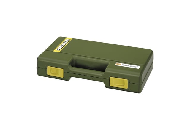 PROXXON Gravierset »Micromot 50/E 28 515«, Länge: 22 cm, glasfaserverstärktes Polyamid, grün - gruen
