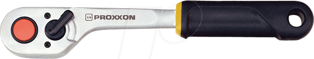 PROXXON Knarrenratsche, Schlüsselgröße: 1/4" mm - silberfarben