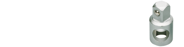 PROXXON Steckschlüssel-Adapter, Schlüsselgröße: 3/8" mm - silberfarben