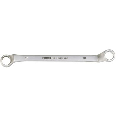 PROXXON Doppelringschlüssel, Schlüsselgröße: 10 x 11 mm - silberfarben