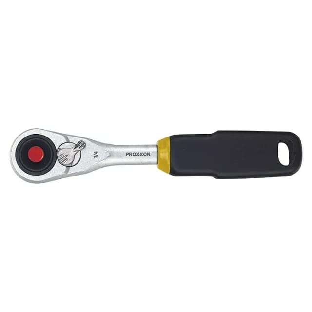 PROXXON Kompaktratsche, Schlüsselgröße: 1/4" mm - schwarz