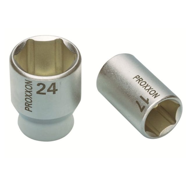 PROXXON Steckschlüsseleinsatz, Schlüsselgröße: 27 mm - silberfarben
