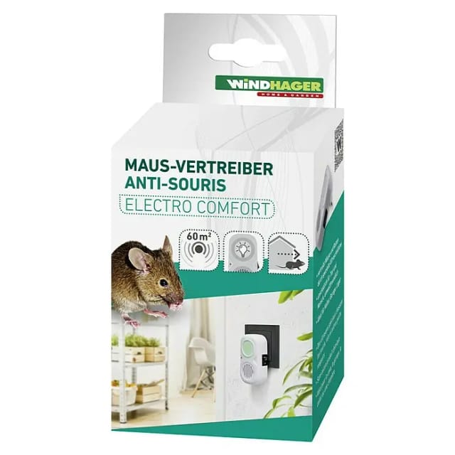 WINDHAGER Mäuseabwehr, Kunststoff - weiss
