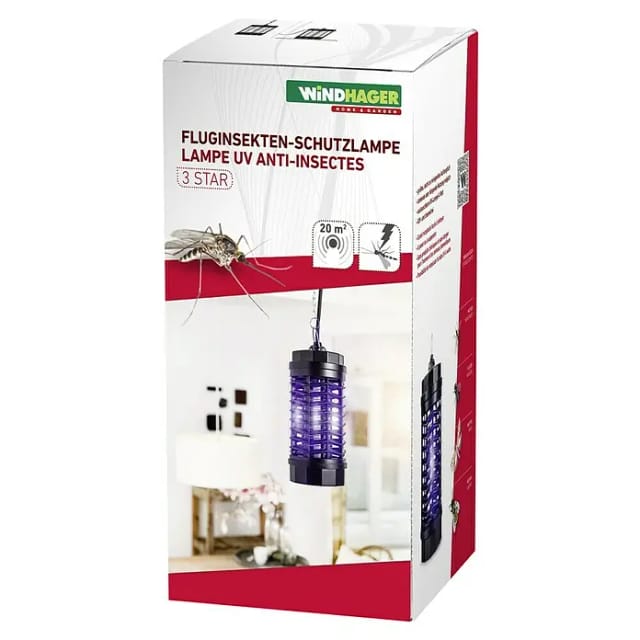 WINDHAGER Schutzlampe - schwarz