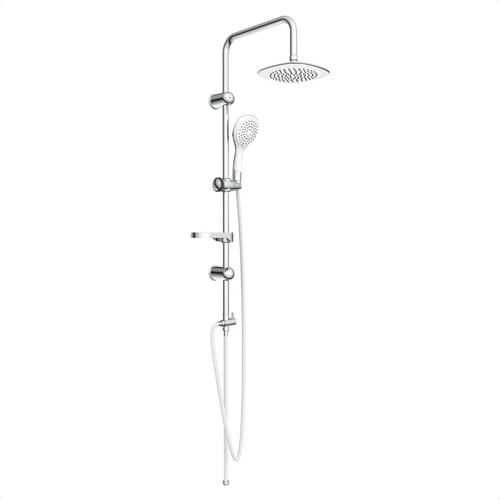 SCHÜTTE Duschsäule »Duschtraum«, Höhe: 110 cm, weiß/chromfarben - silberfarben