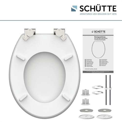 SCHÜTTE WC-Sitz »Asia«, MDF, oval, mit Softclose-Funktion - bunt