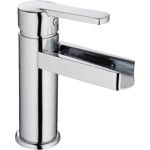 SCHÜTTE Waschtischarmatur »NIAGARA«, 1 1/4", Messing, chromfarben - silberfarben