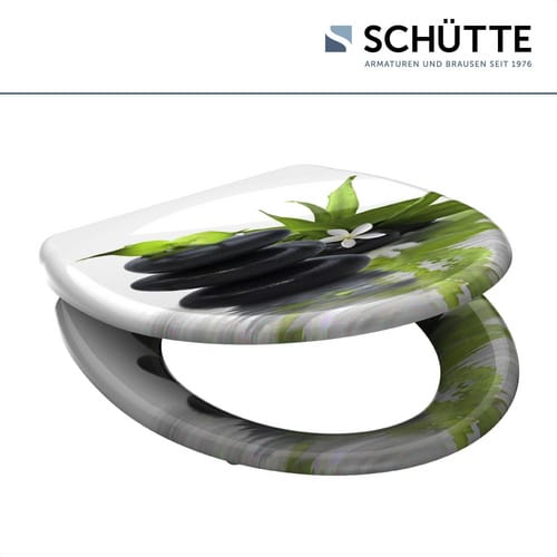 SCHÜTTE WC-Sitz »Jasmin«, Duroplast, oval, mit Softclose-Funktion - bunt