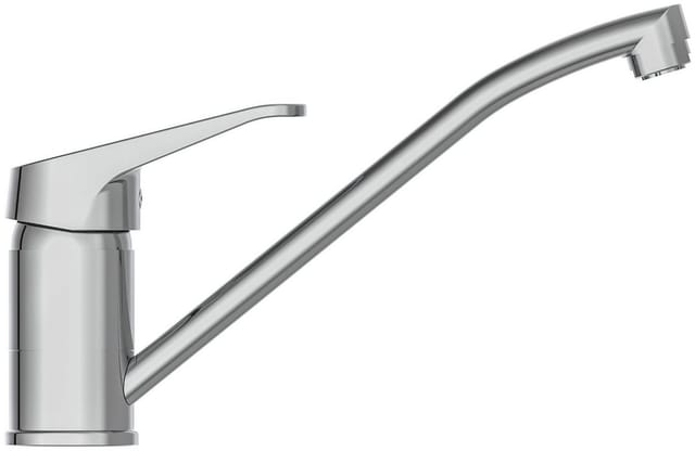 SCHÜTTE Spültischarmatur »Tassoni«, Messing, glänzend, ½" - silberfarben