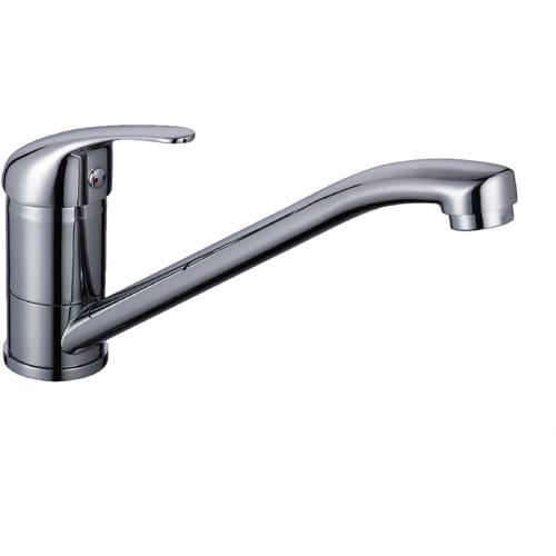 SCHÜTTE Waschtischarmatur »ATHOS«, 3/8", Edelstahl, chromfarben, 360° schwenkbar - silberfarben