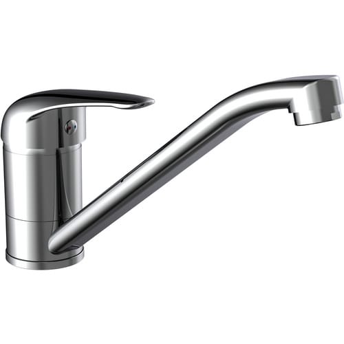 SCHÜTTE Spülenarmatur »MAGNA«, 3/8", Edelstahl, chromfarben, 360° schwenkbar - silberfarben