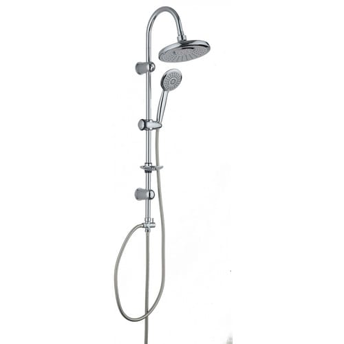 SCHÜTTE Duschsäule »Sommerregen«, Höhe: 102 cm, chromfarben - silberfarben
