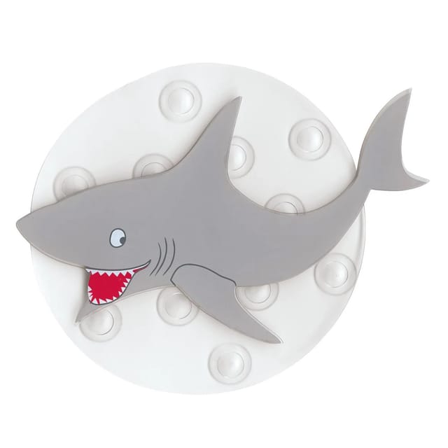 KLEINE WOLKE Anti-Rutschsticker, BxL: 13,5 x 11 cm - grau