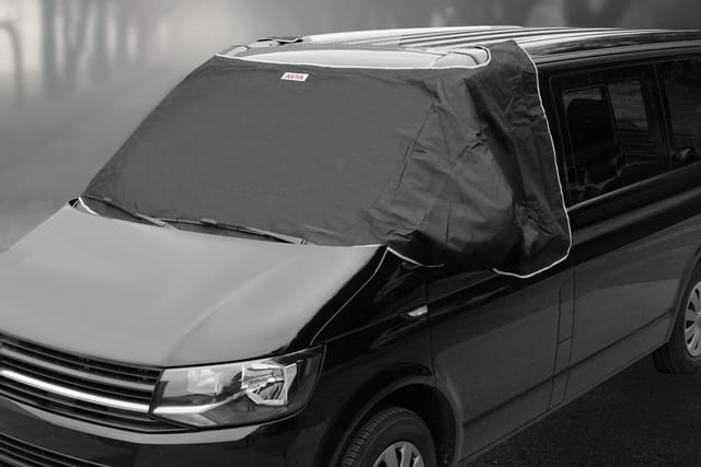 APA Frontscheibenabdeckung »Cabin Cap«, für Vans/Kleinbusse, Magnetbefestigung, BxHxL: 97 x 97 x 340 cm - schwarz