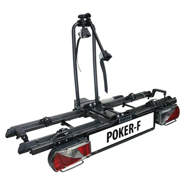 EUFAB Fahrradträger, BxHxT: 58 x 68 x 142 cm, Stahl - schwarz