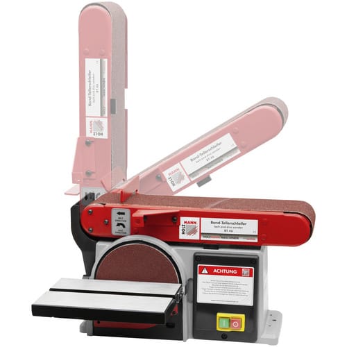 HOLZMANN-MASCHINEN Band-Tellerschleifer »BT46«, 250 W, Elektro, Bandgeschwindigkeit: 490 m/min