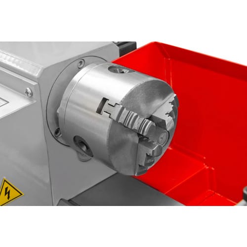 HOLZMANN-MASCHINEN Metalldrehbank »ED300ECO«, 400 W - rot