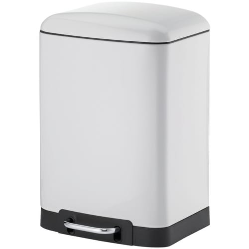 KELA Treteimer »Davino«, 12 l - weiss