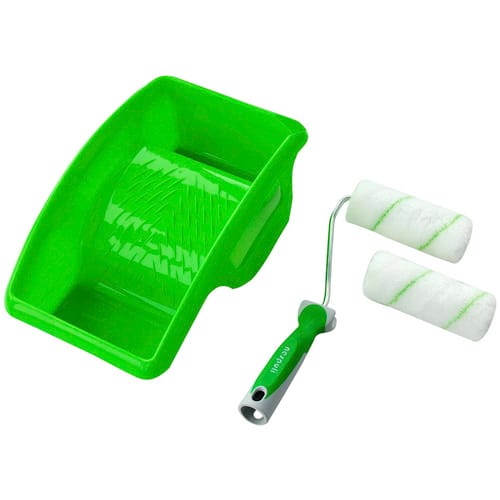 Nespoli Kleinrollerset, 10 cm, Synthetik - beige