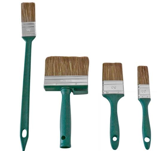 Pinselset, 10 cm, poly mix - beige