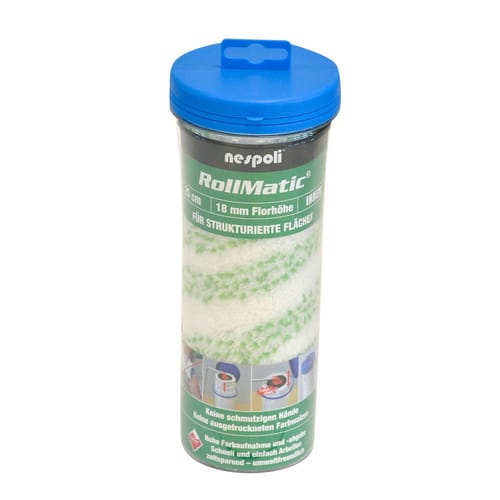 Nespoli Farbwalze, Greenstar Teflon®, 8,5 cm - weiss