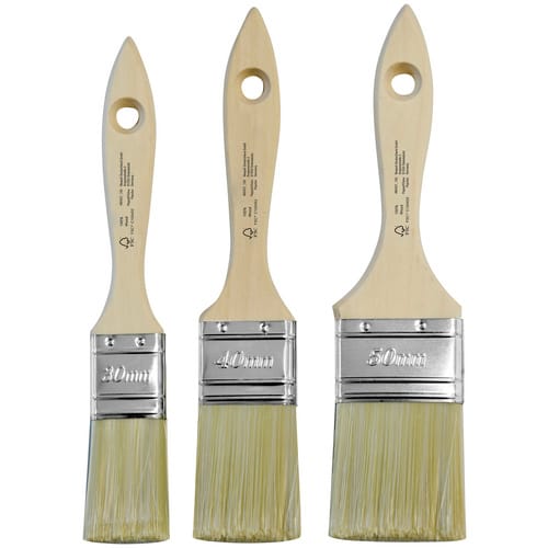 Pinsel, Arbeitsbreite: 50cm, Holz - beige