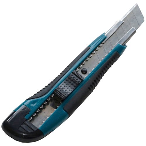 RENOVO Messer, Kunststoff, petrolfarben - blau