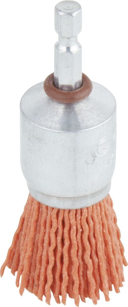 WOLFCRAFT Pinselbürste, Ø: 25 mm, Nylon - rot