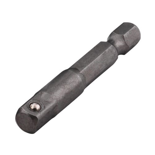 WOLFCRAFT Stecknuss-Adapter »1579000«, Für 1/4", 1/4"-Sechskant - silberfarben