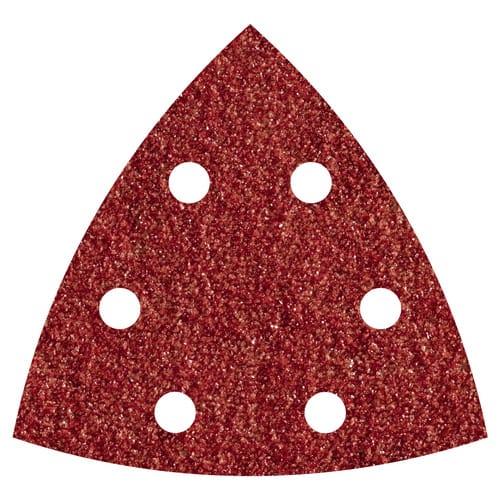 WOLFCRAFT Schleifblatt, 5 Stück - rot