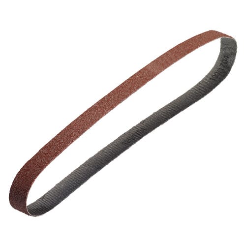 WOLFCRAFT Gewebe-Schleifband, Körnung: k80, Baumwolle/Korund, braun