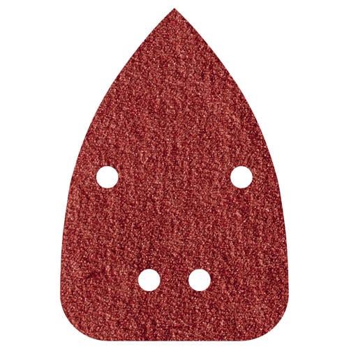 WOLFCRAFT Schleifblatt, Körnung: k240, Korund, rot