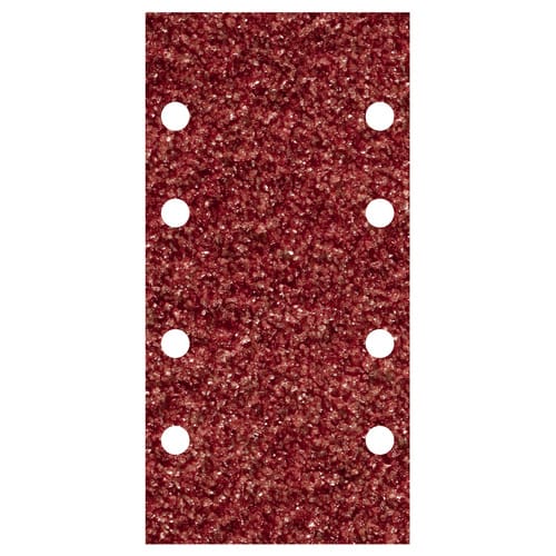 WOLFCRAFT Schleifstein, Körnung: k80, Korund, rot
