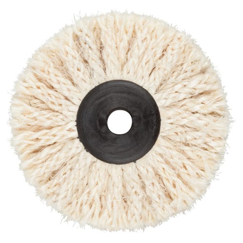 WOLFCRAFT Sisalkordelbürste, Ø: 85 mm, Sisal - beige